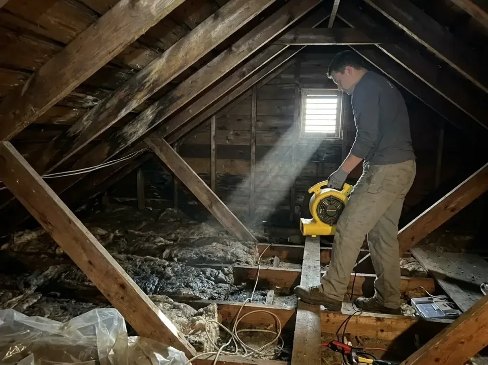 attic-water-damage-drying-proc-007 — frequently asked questions, Emergency Water Extraction & 24/7 Flood Response in Hometow…